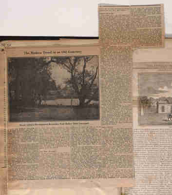 1885 Scrapbook of Newspaper Clippings Vo 2 077